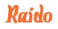 Rendering "Raido" using Color Bar