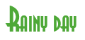 Rendering "Rainy day" using Asia