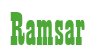 Rendering "Ramsar" using Bill Board