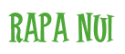 Rendering "Rapa Nui" using Cooper Latin