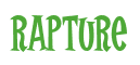 Rendering "Rapture" using Cooper Latin