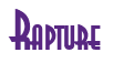 Rendering "Rapture" using Asia