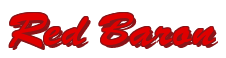 Rendering "Red Baron" using Brush Script