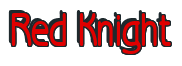 Rendering "Red Knight" using Beagle
