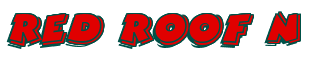 Rendering "Red Roof N" using Comic Strip