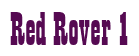 Rendering "Red Rover 1" using Bill Board
