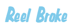 Rendering "Reel Broke" using Big Nib
