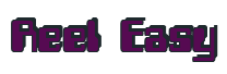 Rendering "Reel Easy" using Computer Font