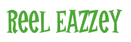 Rendering "Reel Eazzey" using Cooper Latin