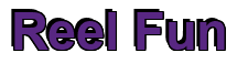Rendering "Reel Fun" using Arial Bold