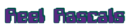 Rendering "Reel Rascals" using Computer Font