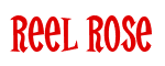 Rendering "Reel Rose" using Cooper Latin