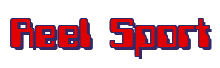 Rendering "Reel Sport" using Computer Font
