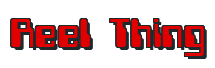 Rendering "Reel Thing" using Computer Font