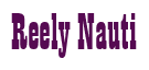 Rendering "Reely Nauti" using Bill Board
