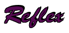 Rendering "Reflex" using Brush Script