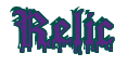 Rendering "Relic" using Dracula Blood