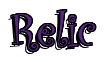 Rendering "Relic" using Curlz