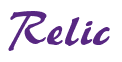 Rendering "Relic" using Brush