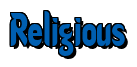 Rendering "Religious" using Callimarker