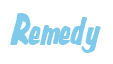 Rendering "Remedy" using Big Nib