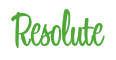 Rendering "Resolute" using Bean Sprout