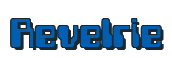 Rendering "Revelrie" using Computer Font