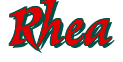 Rendering "Rhea" using Braveheart