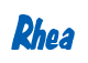 Rendering "Rhea" using Big Nib