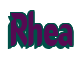 Rendering "Rhea" using Callimarker