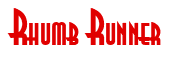 Rendering "Rhumb Runner" using Asia