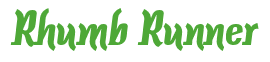 Rendering "Rhumb Runner" using Color Bar
