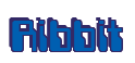 Rendering "Ribbit" using Computer Font