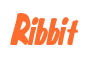 Rendering "Ribbit" using Big Nib