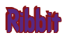 Rendering "Ribbit" using Callimarker