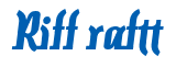 Rendering "Riff raftt" using Color Bar