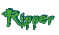 Rendering "Ripper" using Buffied