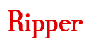 Rendering "Ripper" using Credit River