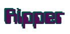 Rendering "Ripper" using Computer Font