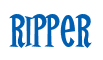 Rendering "Ripper" using Cooper Latin