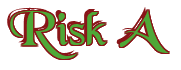 Rendering "Risk A" using Black Chancery
