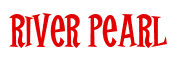 Rendering "River Pearl" using Cooper Latin