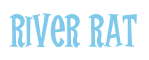 Rendering "River rat" using Cooper Latin