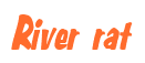 Rendering "River rat" using Big Nib