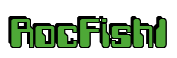 Rendering "RocFish1" using Computer Font
