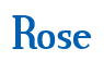 Rendering "Rose" using Credit River