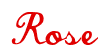 Rendering "Rose" using Commercial Script