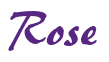 Rendering "Rose" using Brush