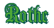 Rendering "Rothe" using Anglican