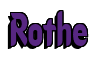 Rendering "Rothe" using Callimarker